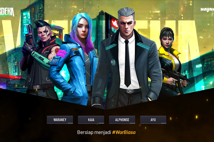 Game lokal bergenre battle royale, Wardeka.