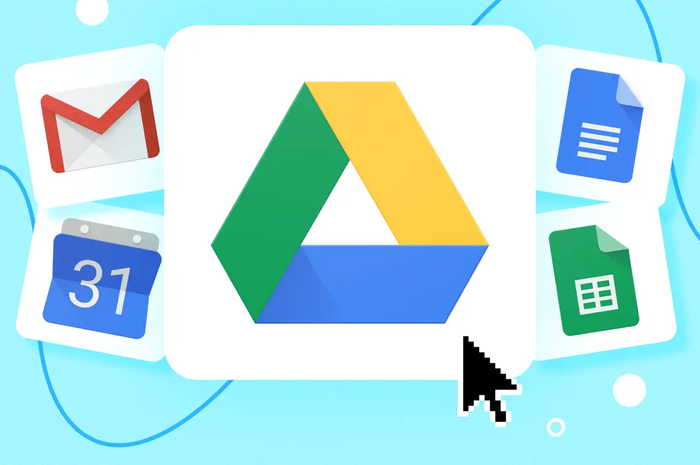 Ilustrasi batas jumlah file di Google Drive.