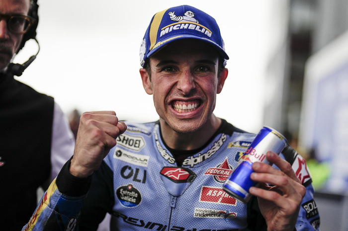 Alex Marquez senang gabung Gresini Racing Ducati, baru dua balapan sudah podium, tidak seperti saat di Honda. 