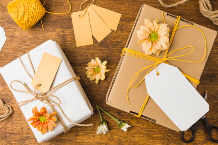 Ilustrasi hampers. 