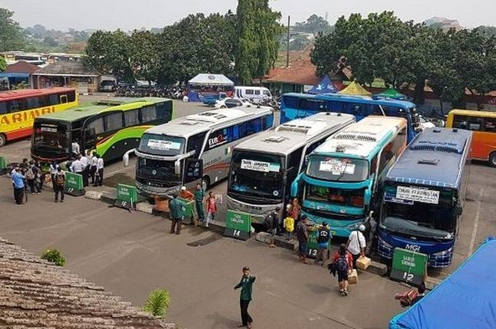Bus mudik (foto ilustrasi)