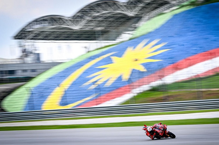 Ilustrasi Sirkuit Sepang host MotoGP Malaysia.