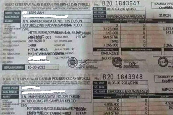 Pemutihan 2023 penghapusan pajak kendaraan tipe tertentu