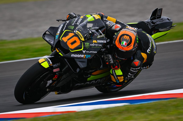 Kualifikasi MotoGP Mandalika 2023, Luca Marini dapat pole position. Francesco Bagnaia pertama kali tak lolos Q2.