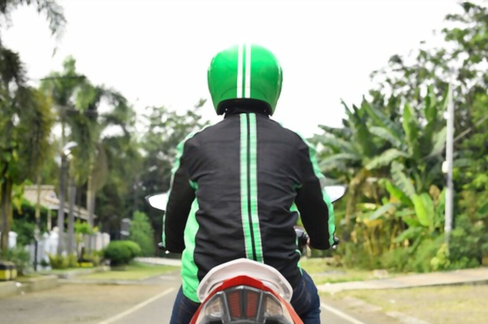 Ilustrasi driver ojol