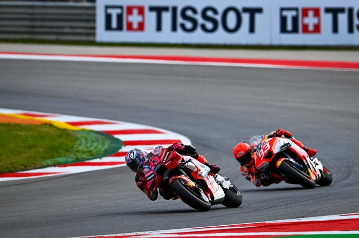 Enea Bastanini dan Marc Marquez bakal come back di MotoGP Spanyol 2023.