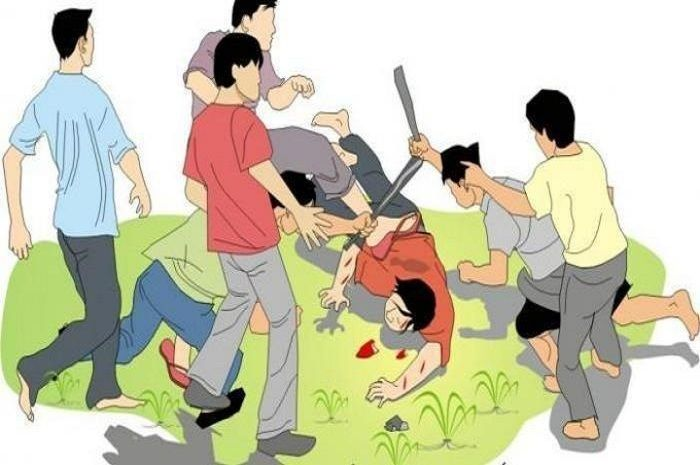 Ilustrasi penyerangan geng motor. Geng motor baru-baru ini menyerang warga di Cirebon, satu tewas