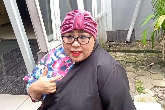 Nunung saat dijumpai di kawasan Tendean, Jakarta Selatan, Selasa (9/5/2023). 