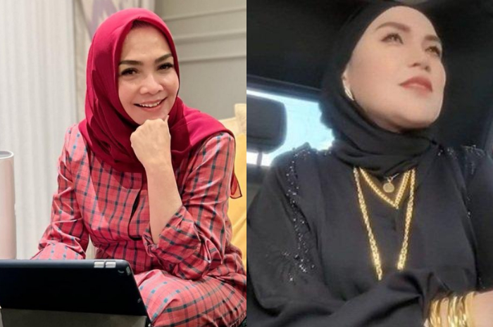 Umi Kalsum memamerkan emas yang dipakai menuai kritikan dari publik hingga dibandingkan dengan Rieta Amilia.