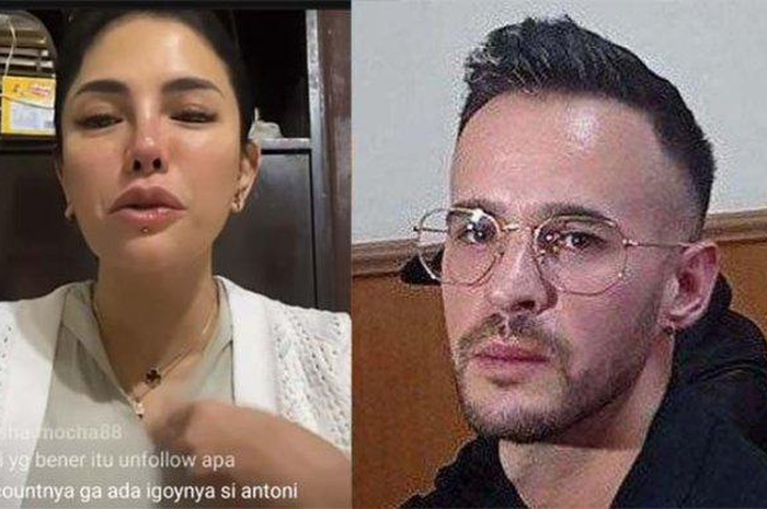 Nikita Mirzani dan Antonio Dedola. 