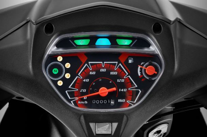 Spidometer Honda Blade 2023 masih analog