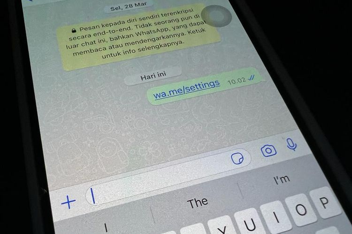 Cara mengatasi WhatsApp eror akibat tautan wa.me/settings