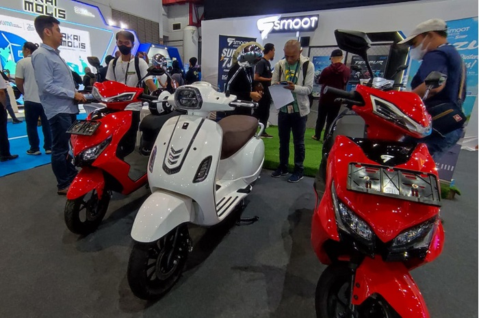 Smoot jadi salah satu motor listrik baru yang kebagian bantuan pemerintah Rp 7 juta.