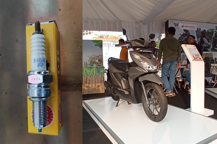 Motor yang terbiasa pakai BBM Pertalite seperti Honda BeAT juga dianjurkan ganti busi jika pindah ke Pertamax. 
