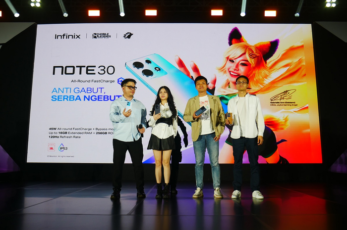 Infinix resmi memperkenalkan Note 30 series dengan beberapa keunggulan seperti pengisian daya cepat, wireless charging, dan lainnya