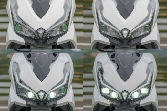 Kloningan Honda Vario, ini dia motor murah asal Cina bermesin 125 cc dengan sokbreker mirip PCX.