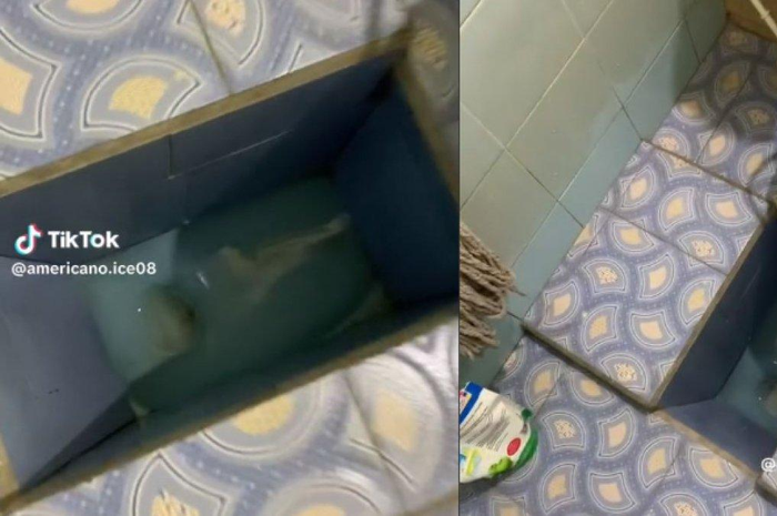 Viral di TikTok desain WC jongkok di luar nalar.