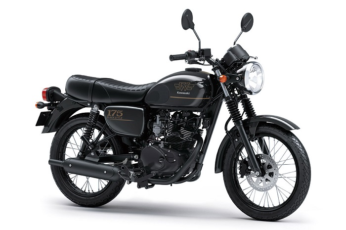 Harga Rp 35 jutaan, motor baru Kawasaki W175 Black Style resmi dipasarkan.