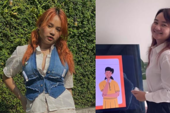 Mima Shafa presentasi buat dapat izin ngekos