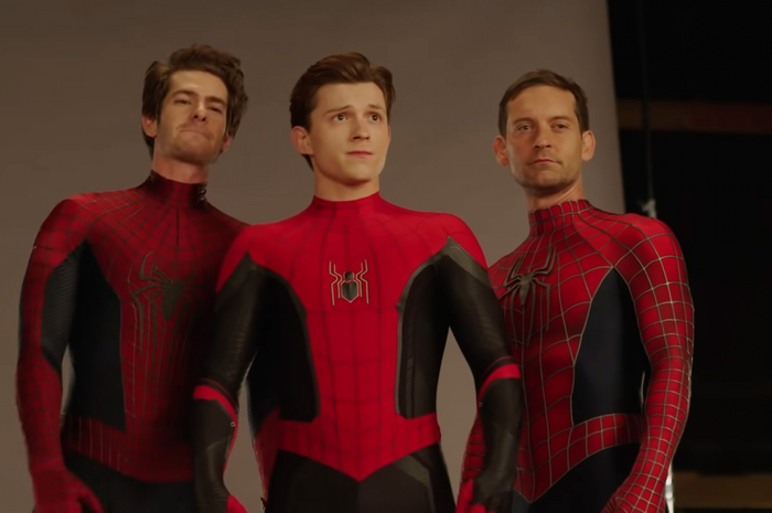 Tiga pemeran Spider-Man