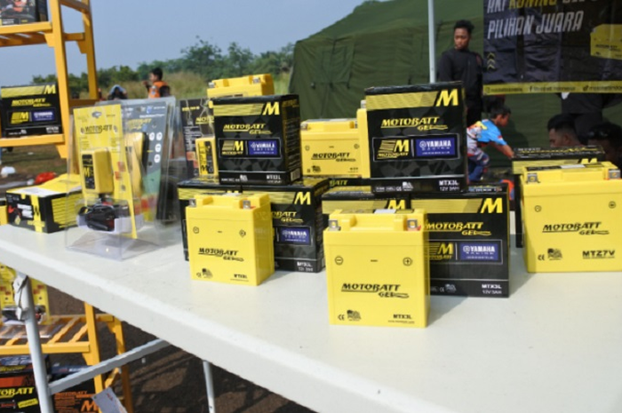 Pilihan aki kuning dengan ampere lebih besar