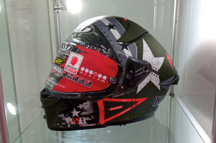 Helm motor baru KYT R2R mulai dijual di PRJ Kemayoran, harga Rp 1 jutaan buruan sikat