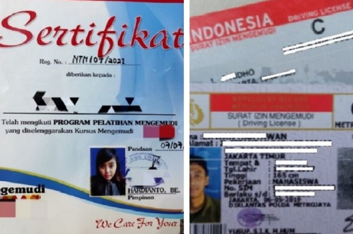 Sertifikat mengemudi jadi syarat pembuatan SIM baru, jika tidak punya bisa ditolak polisi.