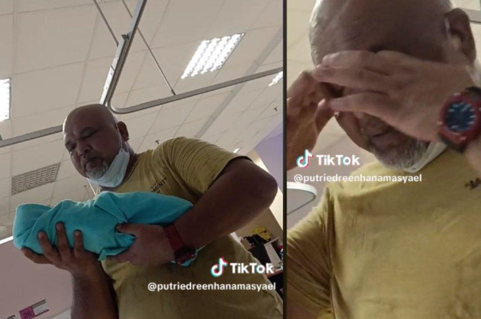 Saiful tidak menyangka kalau ia akan dikaruniai anak pertama di usia 43 tahun 
