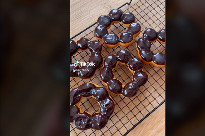 cara buat Mochi Donuts bebas gluten