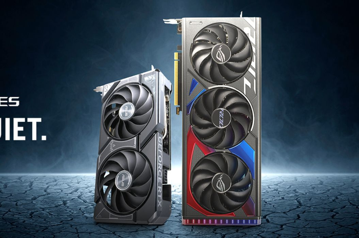 ASUS memperkenalkan RTX 4060 dari lini ROG, Dual Fan dan ProArt