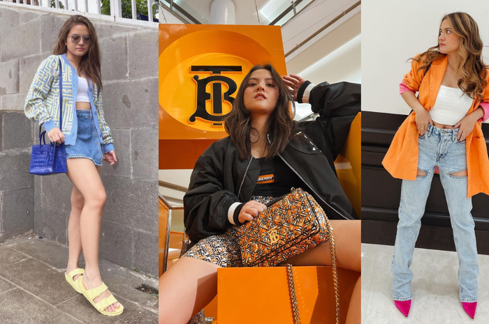Outfit Marsha Aruan pakai beragam outer