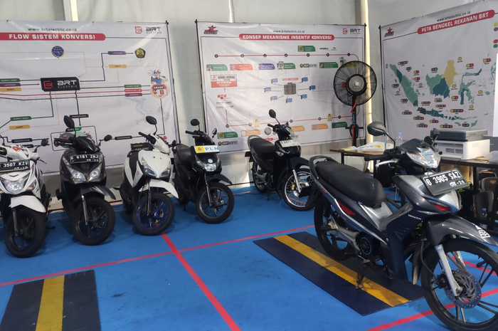 BRT Electric salah satu bengkel yang melayani konversi motor listrik bisa daftar langsung disana