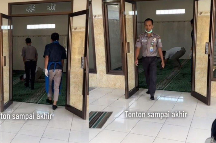 Orang sekitarnya pun mulai merasa khawatir sekaligus penasaran dengan pria tersebut.