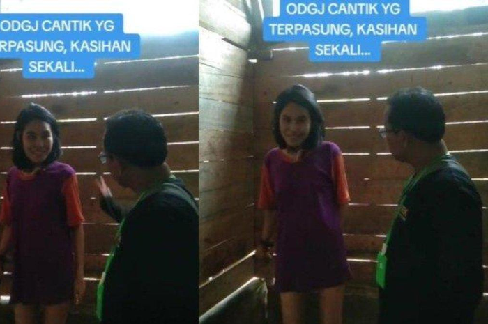 Viral di TikTok seorang gadis muda yang disebut berstatus orang dengan gangguan jiwa (ODGJ) dipasung dalam sebuah rumah.
