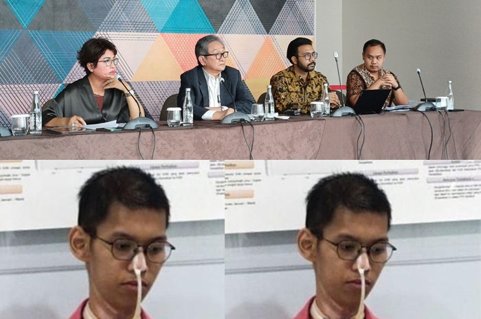 Kata pihak PT Bali Towerindo (atas), keluarga pemotor Sultan Rifat (bawah) minta Rp 10 miliar dan pengobatan di Paris.