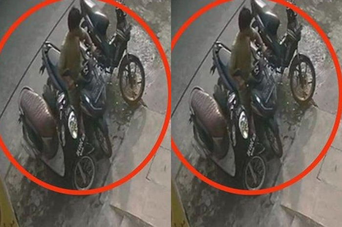 Lihai banget maling motor di Medan. Lihat Honda Vario kunci masih nyantol langsung dibawa kabur.