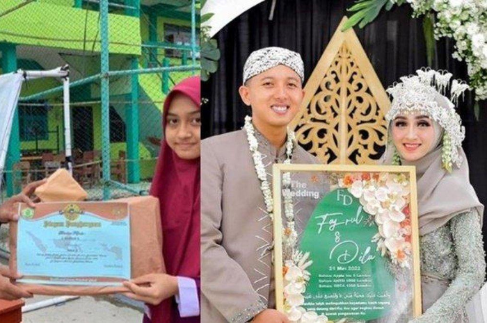 Seorang kepala sekolah di Lampung nikahi siswinya sendiri.