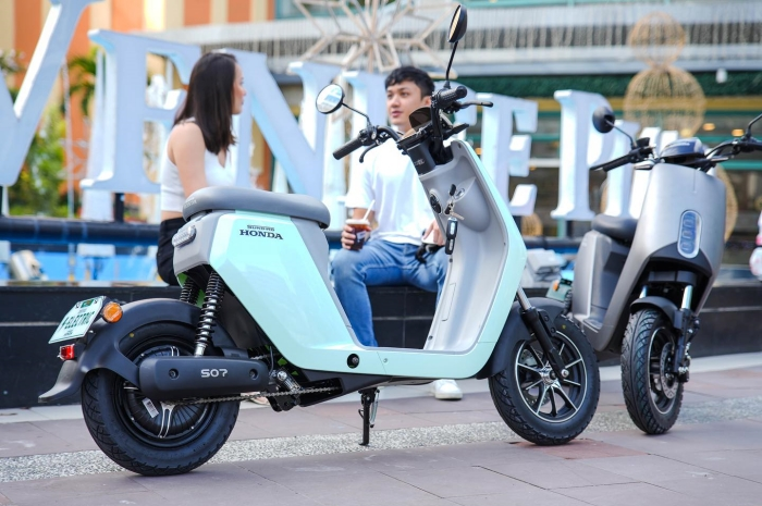 Honda S07 merupakan motor listrik murah buat pemakaian urban