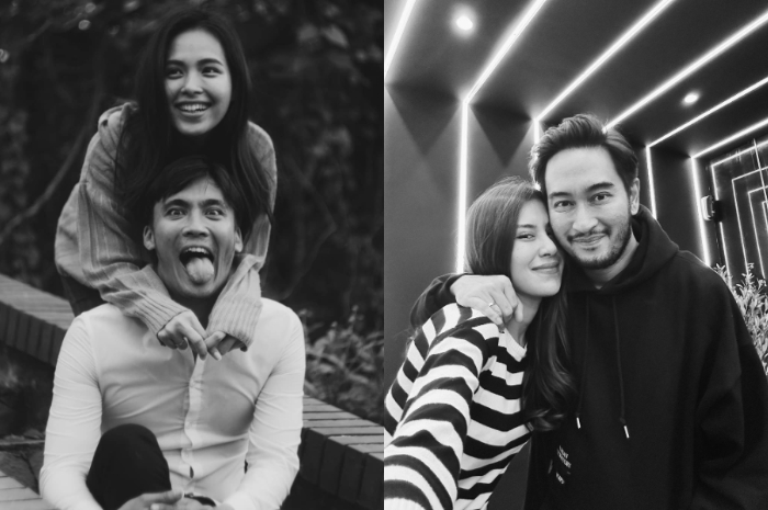 Kolase foto Rendy Kjaernett dan Lady Nayoan dengan Syahnaz Sadiqah dan Jeje Govinda.