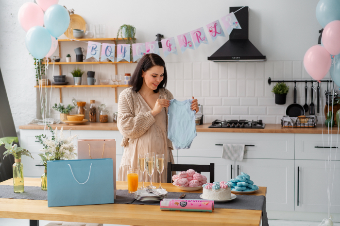 Ide hadiah untuk acara baby shower.
