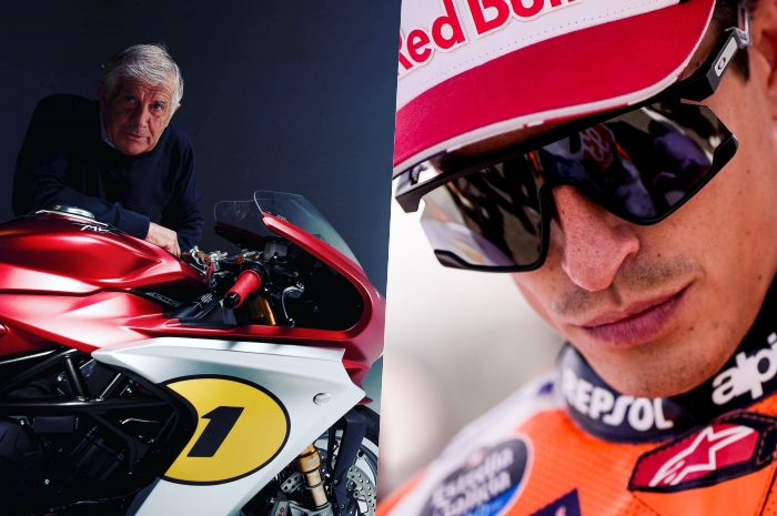 Giacomo Agostini siap untuk melatih Marc Marquez