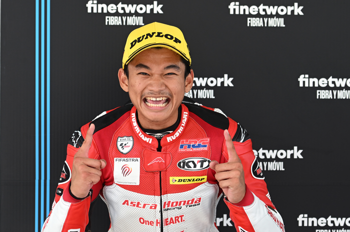 Fadillah Arbi Aditama, pembalap Indonesia yang pernah menang FIM JuniorGP Moto3 Catalunya, kok enggak wildcard di Moto3 ?