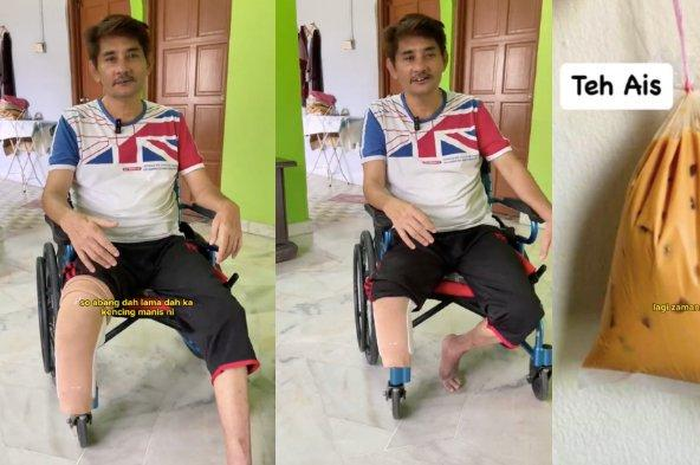 Viral di TikTok seorang penderita diabetes ceritakan doyan minum es teh tarik saat masih muda