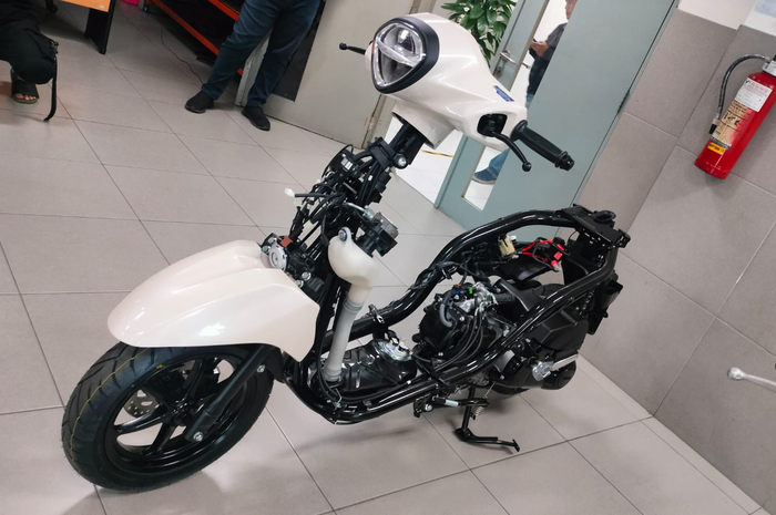 Ilustrasi rangka Yamaha Grand Filano