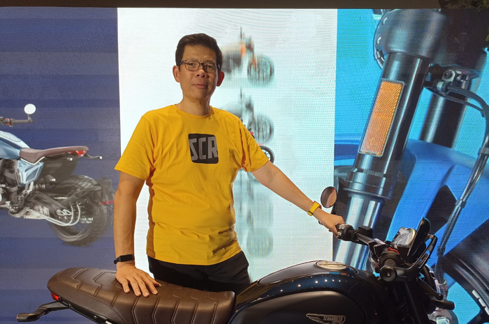 Jimmy Budhijanto, CEO Ducati Indonesia yang punya showroom mewah dan hobi turing. 