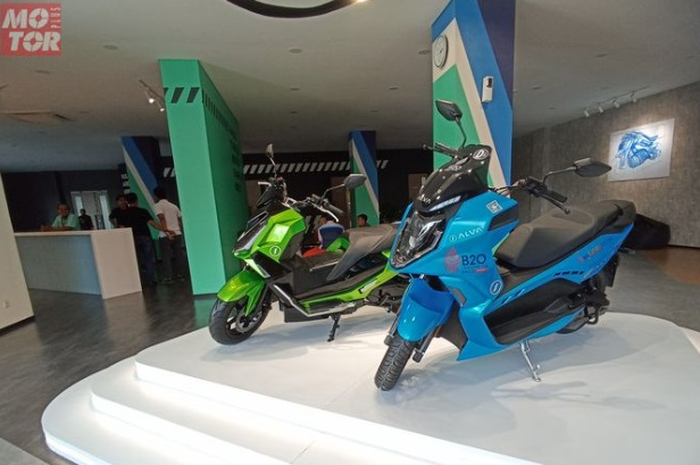 Motor listrik Alva One dan Alva Cervo bisa didapatkan dengan program tukar tambah