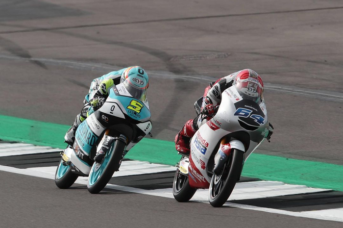 Mario Aji gagal pertajam catatan waktu di FP3 Moto3 Catalunya