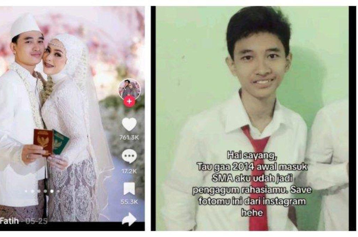 Awalnya hanya bisa mengagumi, gadis ini bersyukur cintanya bersambut, dinikahi gebetan. 