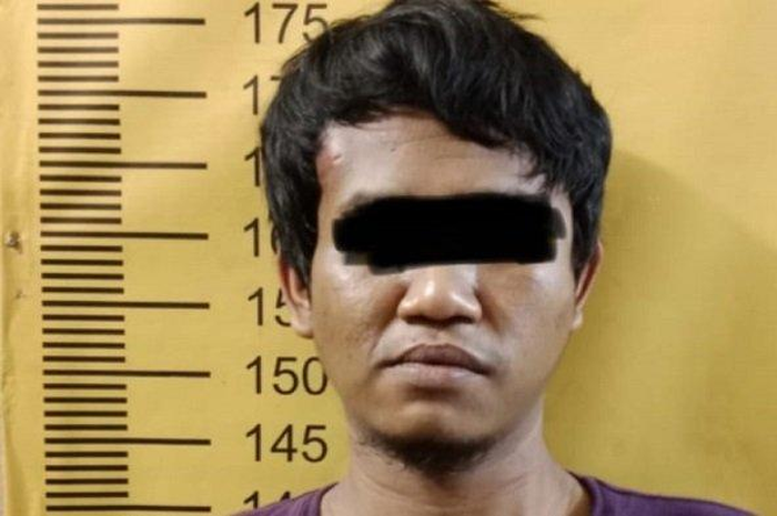 Pelaku maling motor dengan modus COD yang berhasil ditangkap di Batuceper, Tangerang. 