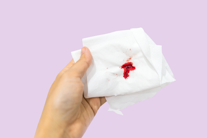 Darah menstruasi tembus
